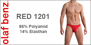 86% Polyamid, 14% Elasthan. RED 1201 schickt vier sportliche Unterteile an den Start: Minipants, Neopants, Brazilbrief und den superknappen Riostring.