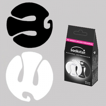 Black & White Basic Pack 10 pieces Sockstar®  (STcl1051001)