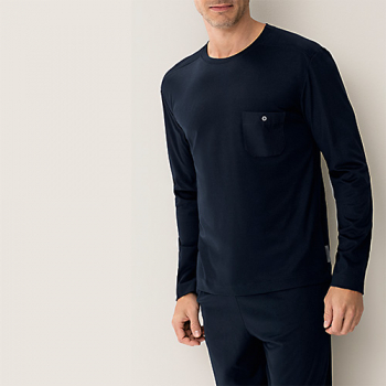 T Shirt long Jersey Loungewear 8520 Zimmerli (ZIlw852021090)