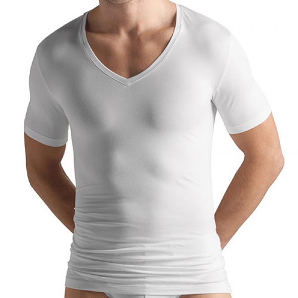 V Shirt Cotton Superior Hanro (HAsp3089)