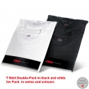 T Shirt 1/4 arm double pack Shirts ISAbodywear(ISAsh315133)